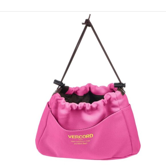 Vercord Canvas Handbag Organizers, Sturdy Purse Insert Organizer Bag Rose Pink - Picture 8 of 13